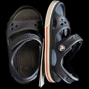 Baby Crocs Sandals unisex blue nwt